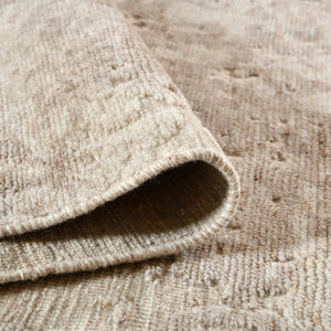 Amer Rugs Winston Abstract Design Hand-knotted Area Rug In Luxurious New Zealand Wool For Elegant Spaces Taupe Wool Win40912