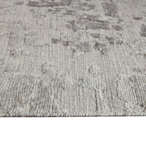 Amer Rugs Winston Abstract Design Hand-knotted Area Rug In Luxurious New Zealand Wool For Elegant Spaces Gray Wool Win50810