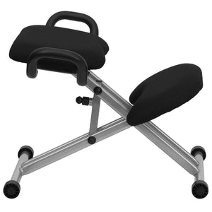 English Elm Tatum Ergonomic Kneeling Office Chair – Adjustable, Comfortable Design for Enhanced Posture & Focus WL-1429-GG