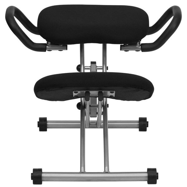 English Elm Tatum Ergonomic Kneeling Office Chair – Adjustable, Comfortable Design for Enhanced Posture & Focus WL-1429-GG