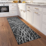 Dalyn Rugs Winslow WL2 Tufted 100% Polyester Transitional Rug Midnight 2'6" x 12' WL2MN2X12