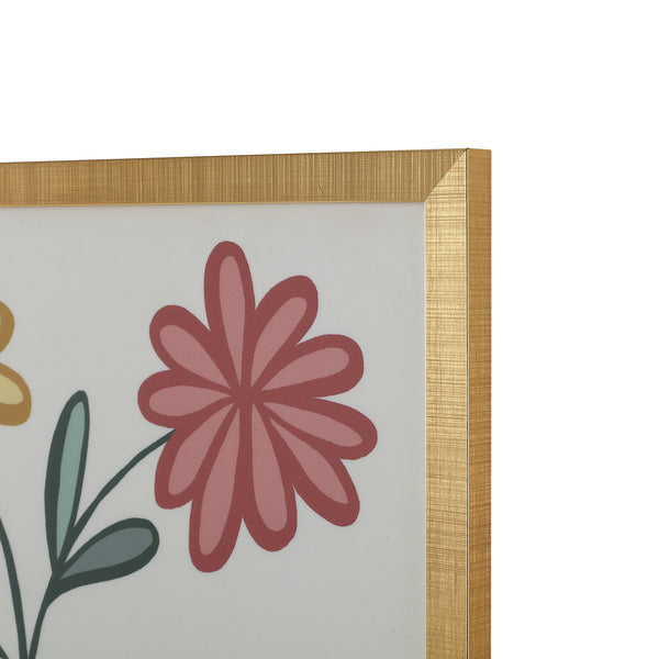 Safavieh Love Grows Here, 16 X 20 Inch, Hunter Green / Sage, Framed Wall Art XII23 Hunter Green / Sage Paper / Polystyrene Frame / Perpex Glass WLA2029A