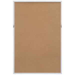 Safavieh Peaceful Configuration, 24 X 36, Ivory, Framed Wall Art XII23 Ivory  WLA2070A