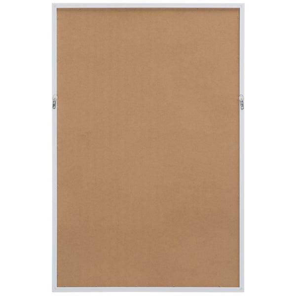 Safavieh Peaceful Configuration, 24 X 36, Ivory, Framed Wall Art XII23 Ivory  WLA2070A