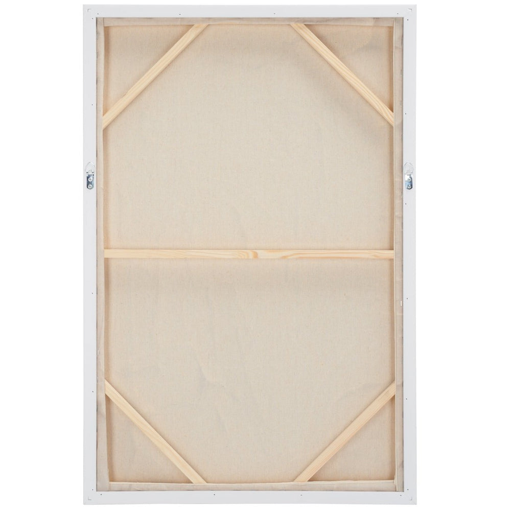 Safavieh THE MINIMALIST Framed Wall Art 24x36" in White - Modern, Textured Decor for Contemporary Spaces WLA2071A