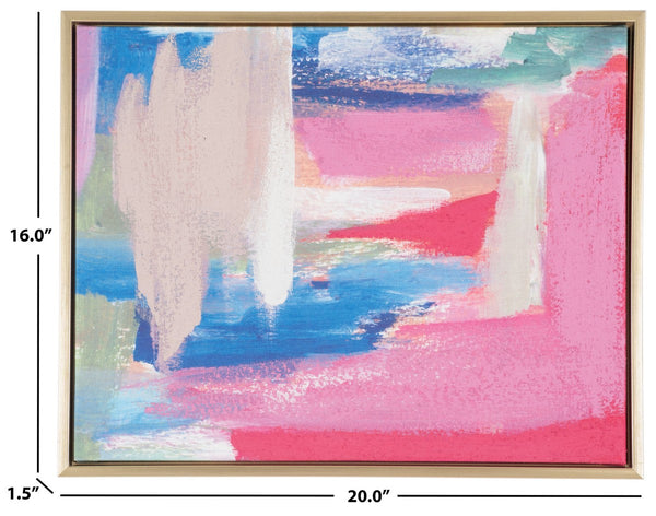 Safavieh Rejuvenation, 20 X 16, Framed Linen Canvas WLA2074A