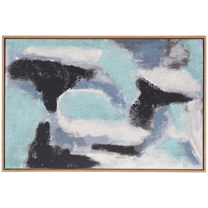 Safavieh Offshore Mists, 36 X 24, Framed Linen Canvas WLA2077A