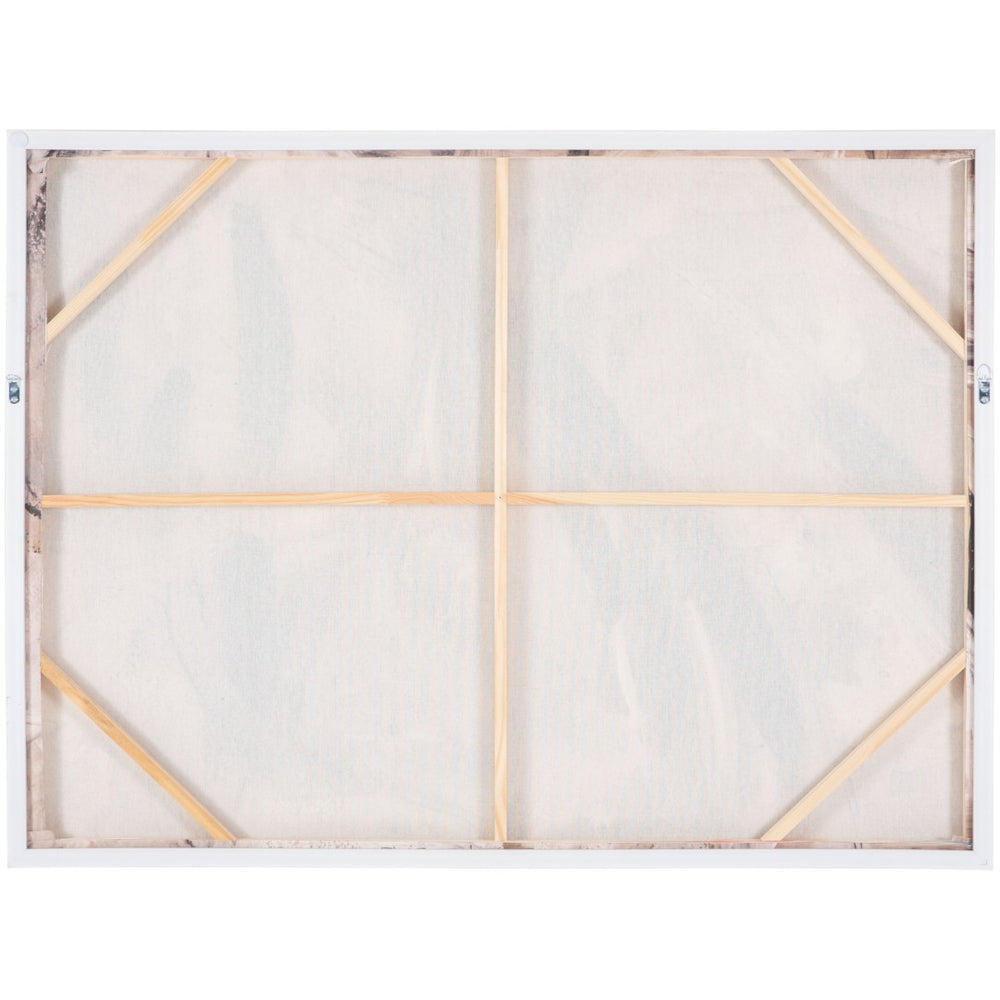 Safavieh CHAMPAGNE Toasts Wall Art, 48x36 Framed Linen Canvas - Modern Abstract Decor for Any Space WLA2078A