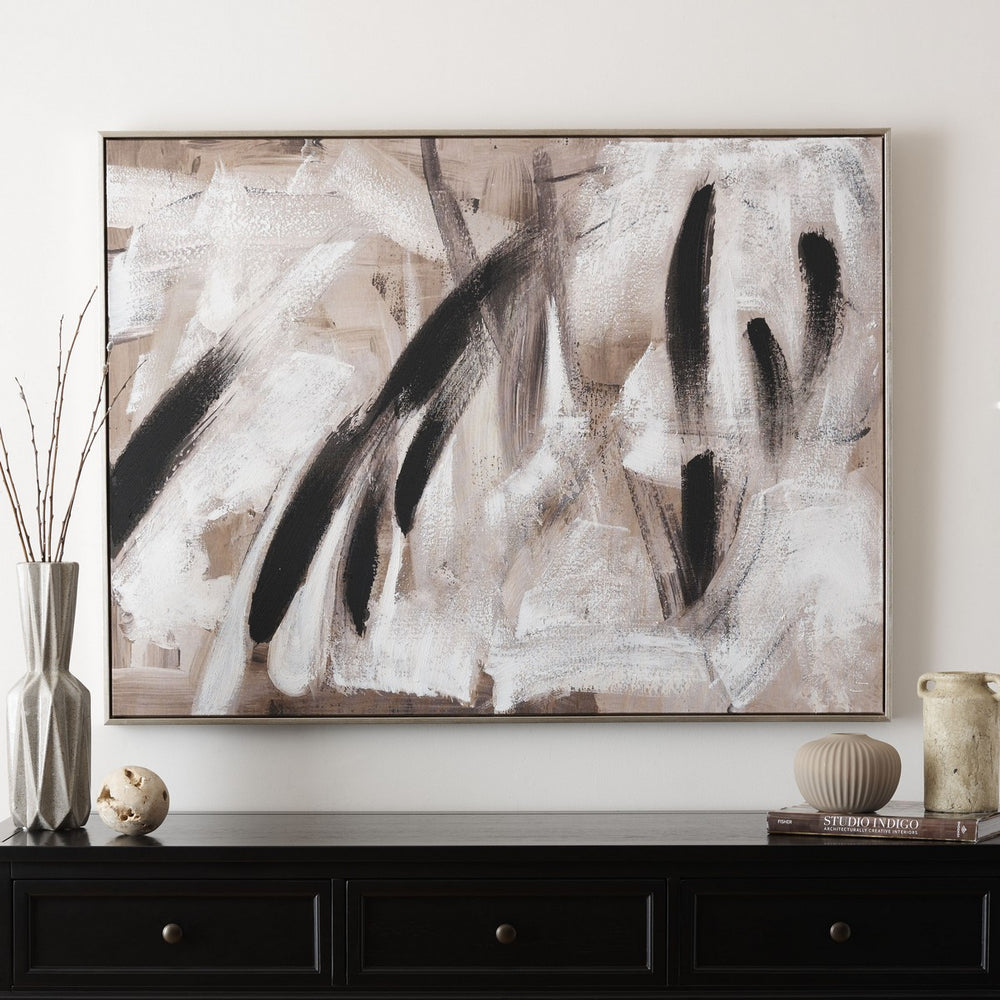 Safavieh Champagne Toasts,48 X 36, Framed Linen Canvas WLA2078A