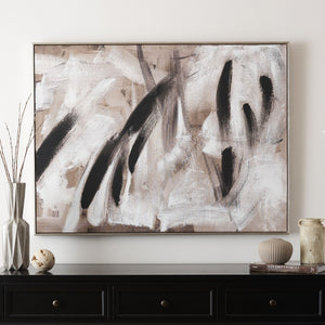 Safavieh Champagne Toasts,48 X 36, Framed Linen Canvas WLA2078A