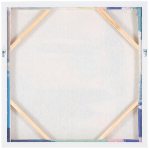 Safavieh Candy Skies, 24 X 24, Framed Linen Canvas WLA2080A