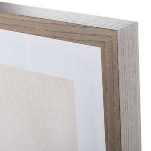 Safavieh Fresh Cut Flora, 24 X 36, Ivory/Black, Framed Wall Art XII23 Ivory / Black Mdf/Iron WLA3011A