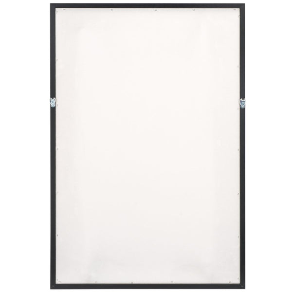 Safavieh Power Outage Framed Dimensional Wall Art Sculptural Black Relief Panel for Gallery Walls WLA3023A