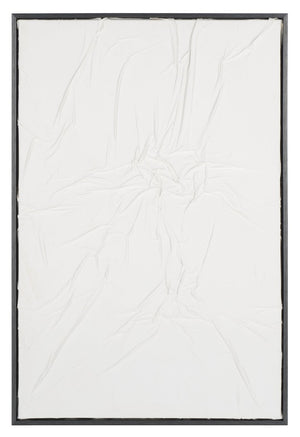 Safavieh Glacial Grooves Large Format Framed Canvas Abstract Wall Art for Living Room Focal Walls WLA3026A