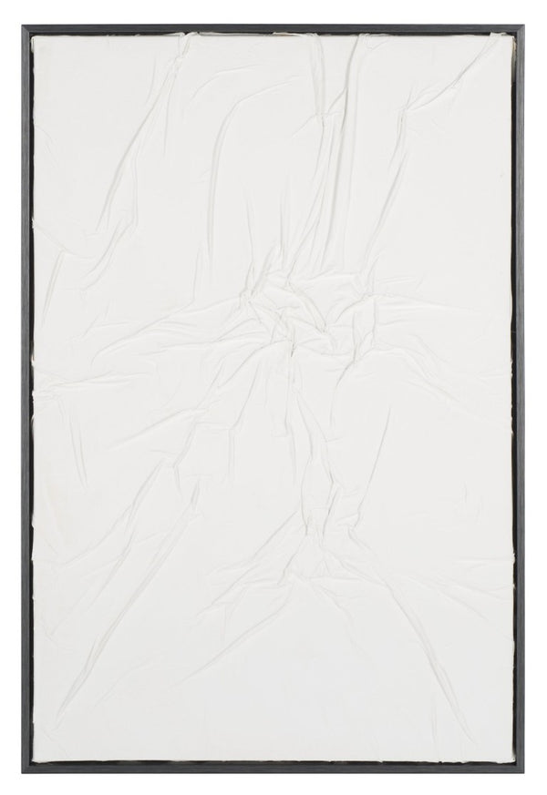 Safavieh Glacial Grooves Large Format Framed Canvas Abstract Wall Art for Living Room Focal Walls WLA3026A