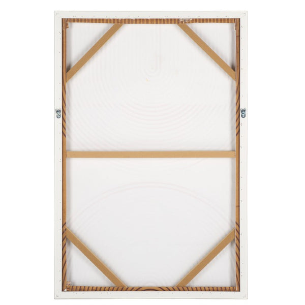 Safavieh Under the Bridge Copper Toned Canvas Wall Art with Plaster Texture for Industrial Lofts WLA3029A