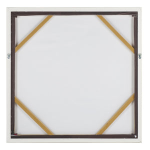 Safavieh Fudge Pop Bold Maroon Square Canvas Print Ready to Hang Gallery Wall Accent Piece WLA3033A