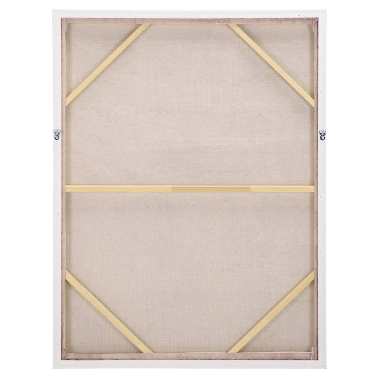 Safavieh The Stranger Framed Canvas Wall Art Mauve Abstract Lines for Living Room Decor WLA3041A