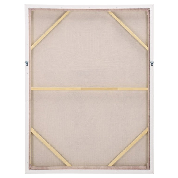 Safavieh The Stranger Framed Canvas Wall Art Mauve Abstract Lines for Living Room Decor WLA3041A