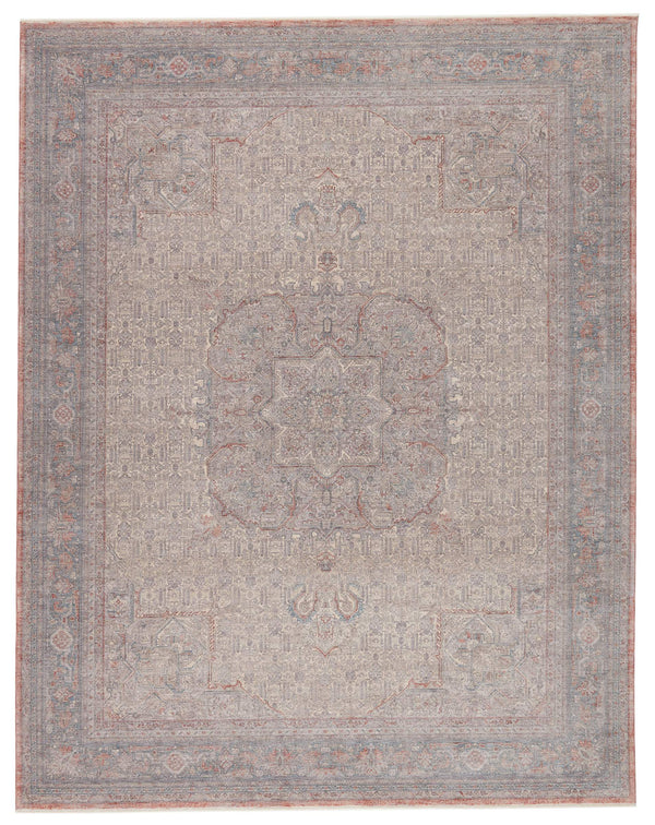 Jaipur Living Jaipur Living Epsilon Medallion Rug Ornate High-low Pile for Grand Rooms RUG148717
