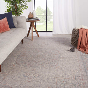 Jaipur Living Jaipur Living Epsilon Medallion Rug Ornate High-low Pile for Grand Rooms RUG148717