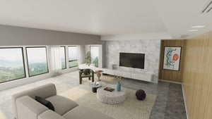 Feizy Rugs Winston Hand Tufted Wool Area Rug Sculpted Floral Botanical Ivory Living Room WNS8B02FBGEIVYE10