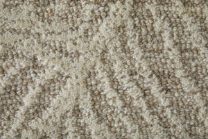 Feizy Rugs Winston Hand Tufted Wool Area Rug Sculpted Floral Botanical Ivory Living Room WNS8B02FBGEIVYE10