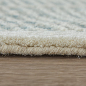 Feizy Rugs Winston Hand Tufted Wool Floral Area Rug Sculpted Botanical Pile for Living Rooms WNS8B02FBLUIVYE10