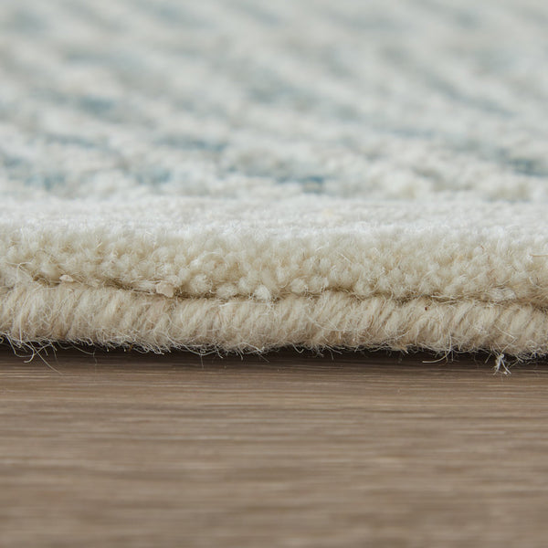 Feizy Rugs Winston Hand Tufted Wool Floral Area Rug Sculpted Botanical Pile for Living Rooms WNS8B02FBLUIVYE10