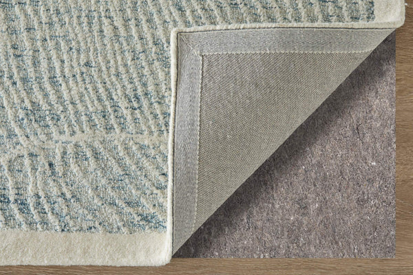 Feizy Rugs Winston Hand Tufted Wool Floral Area Rug Sculpted Botanical Pile for Living Rooms WNS8B02FBLUIVYE10