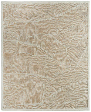 Feizy Rugs Winston Hand Tufted Wool Floral Area Rug Sculpted Pile Botanical Living Room Accent WNS8B02FCMLIVYE10