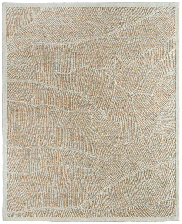 Feizy Rugs Winston Hand Tufted Wool Floral Area Rug Sculpted Pile Botanical Living Room Accent WNS8B02FCMLIVYE10