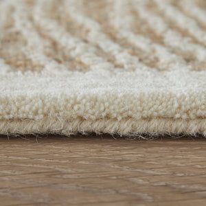Feizy Rugs Winston Hand Tufted Wool Floral Area Rug Sculpted Pile Botanical Living Room Accent WNS8B02FCMLIVYE10