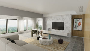 Feizy Rugs Winston Hand Tufted Wool Floral Area Rug Sculpted Pile Botanical Living Room Accent WNS8B02FCMLIVYE10