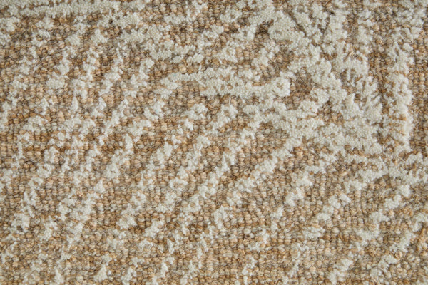 Feizy Rugs Winston Hand Tufted Wool Floral Area Rug Sculpted Pile Botanical Living Room Accent WNS8B02FCMLIVYE10