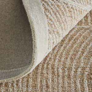 Feizy Rugs Winston Hand Tufted Wool Floral Area Rug Sculpted Pile Botanical Living Room Accent WNS8B02FCMLIVYE10