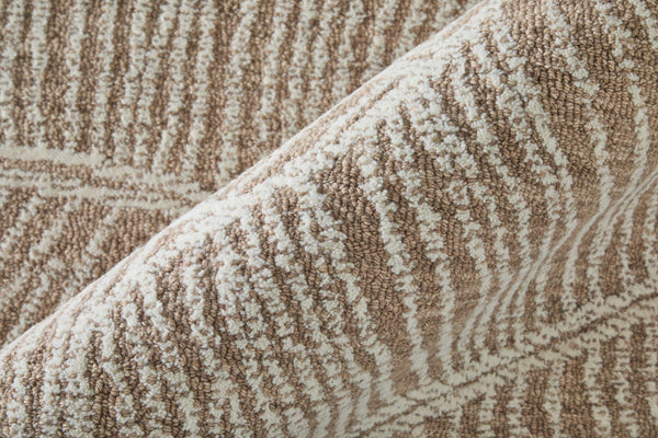 Feizy Rugs Winston Hand Tufted Wool Area Rug Sculpted Botanical Motif for Living Rooms WNS8B02FTPEIVYE10