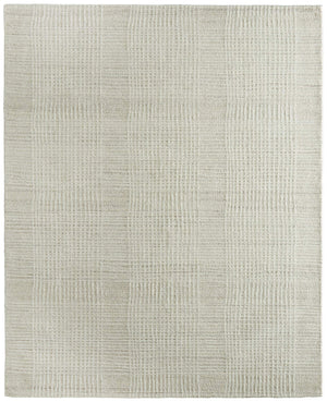 Feizy Rugs Winston Hand Tufted Wool Area Rug Sculpted Plaid Texture for Living Bedroom Spaces WNS8B04FBGEIVYE10
