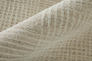 Feizy Rugs Winston Hand Tufted Wool Area Rug Sculpted Plaid Texture for Living Bedroom Spaces WNS8B04FBGEIVYE10