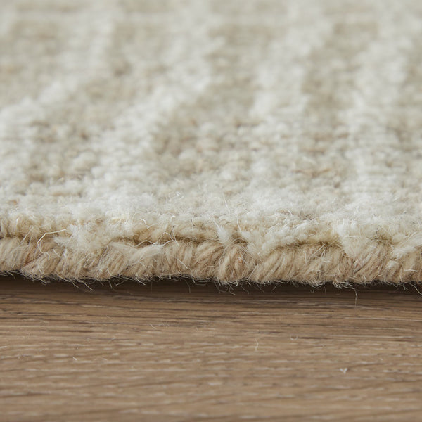 Feizy Rugs Winston Hand Tufted Wool Area Rug Sculpted Plaid Texture for Living Bedroom Spaces WNS8B04FBGEIVYE10
