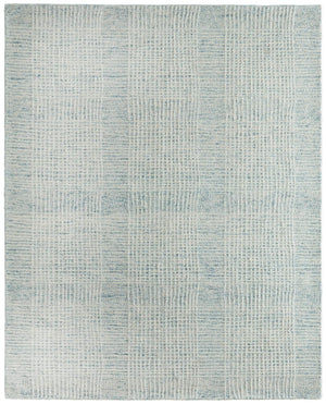 Feizy Rugs Winston Hand Tufted Wool Plaid Area Rug Sculptural Pile for Living or Bedroom WNS8B04FBLUIVYE10