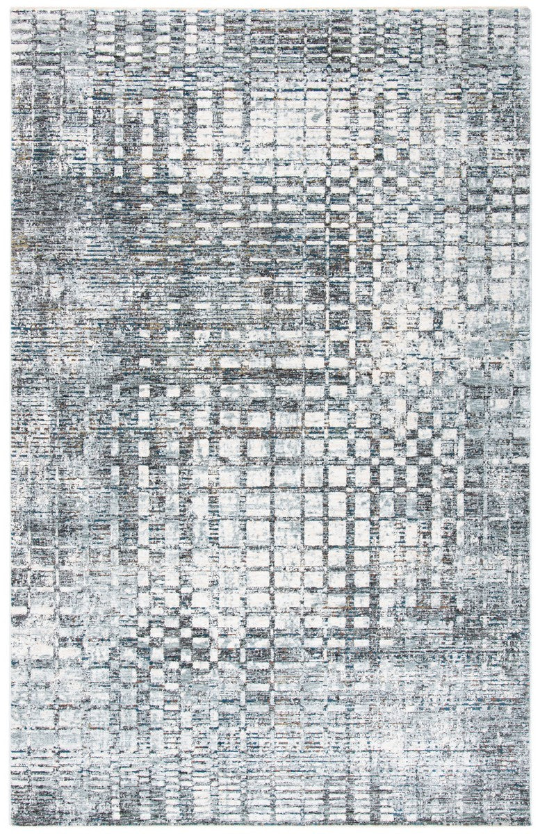 Safavieh Winston 172 WNT172 Power Loomed Contemporary Rug Grey / Beige WNT172C-24