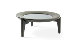 Soho Concept Wowo Medium Coffee Table - Elegant Smoked Frosted Glass Top With Dark Grey Lacquered Mdf Base   Soho-concept-dining-chair-13985