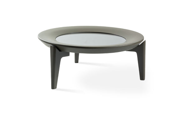 Soho Concept Wowo Medium Coffee Table - Elegant Smoked Frosted Glass Top With Dark Grey Lacquered Mdf Base   Soho-concept-dining-chair-13985