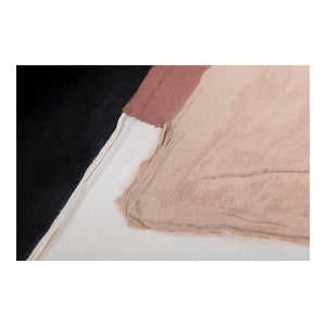 Moe's Home Moda Abstract Canvas Art – Enchanting Neutrals And Hues In Solid Pine Frame For Elegant Home Décor Multicolor Design Painted On Canvas,Canvas Stretched Over Pine Wood Wp-1285-37