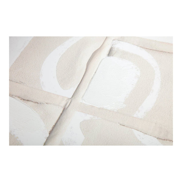 Moe's Home Unfold Abstract Canvas Art - Dadaist Inspiration With Shadowed Tones In Pine Frame For Modern Decor Multicolor Design Printed On Canvas,Canvas Stretched Over Pine Wood Wp-1295-37