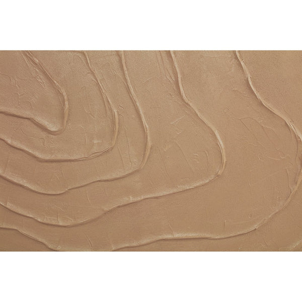 Moe's Home Umbria Framed Painting - Mesmerizing Acrylic Art With Textured Layers Evoking Desert Landscapes Multicolor Acrylic Paint On Canvas,Solid Pine Frame Wp-1303-37