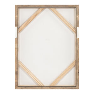 Moe's Home Poet Abstract Painting - Textured Acrylic Art With Lyrical Brush Strokes For Serene Home Decor Multicolor Acrylic Paint On Canvas,Solid Pine Frame Wp-1304-37