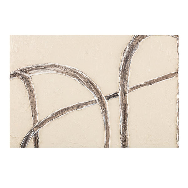 Moe's Home Encounters Framed Painting – Mesmerizing Textured Acrylic Art For Transitional Home Décor Multicolor Acrylic Paint On Canvas,Solid Pine Frame Wp-1310-37