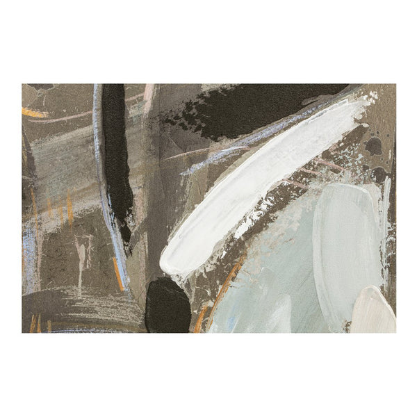 Moe's Home Sonnet Framed Painting - Elegant Acrylic Art On Canvas With Solid Pine Frame For Serene Decor Multicolor Acrylic Paint On Canvas,Canvas Matt Wp-1319-37